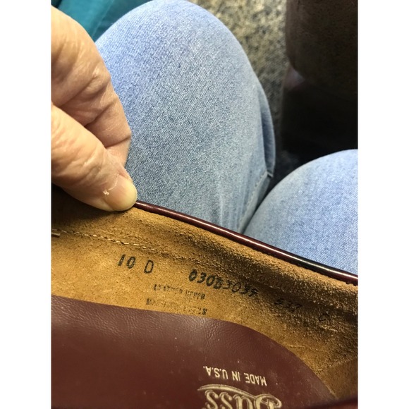 GH Bass Co Mens Leather Penny Loafers Shoes Size 10 D Made in USA - Picture 2 of 12